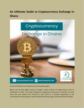 Cryptocurrency Exchange in Ghana