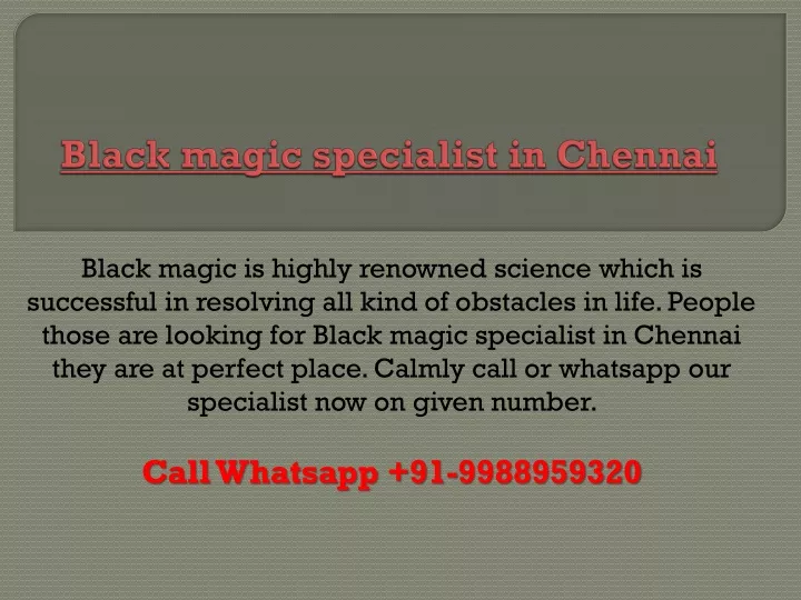 black magic specialist in chennai