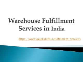 WHY IS E-COMMERCE FULFILLMENT SERVICES REQUIRED FOR A BUSINESS?