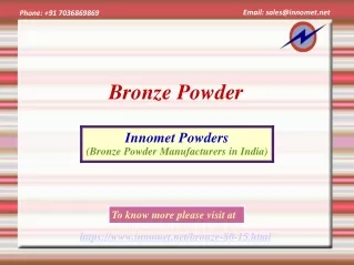 Bronze Powder