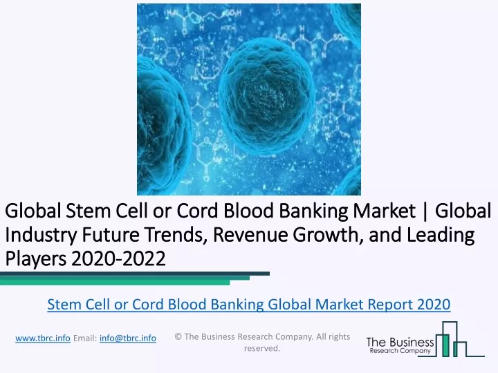 global global stem cell or cord blood banking