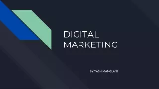 digital marketing