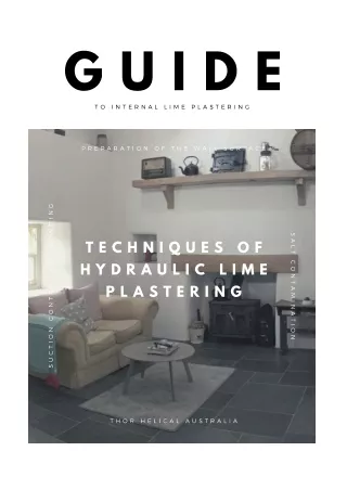 A Guide To Internal Lime Plastering - Roundtower Lime