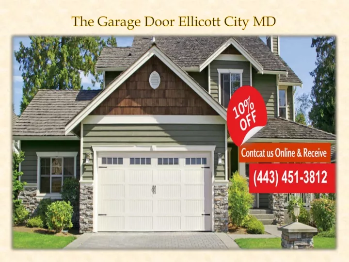 the garage door ellicott city md