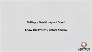 Know The Process, Before You Do Getting a Dental Implant