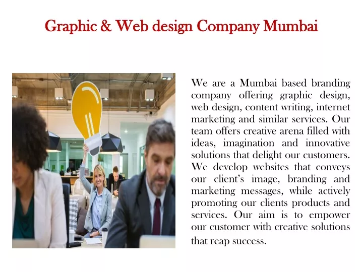 graphic web design company mumbai