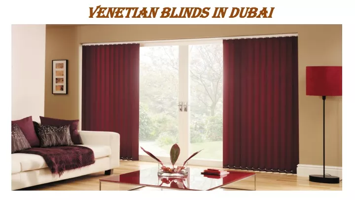 venetian blinds in dubai