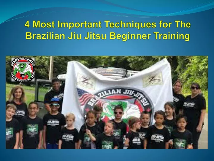 4 most important techniques for the brazilian jiu jitsu beginner training