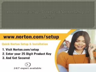 norton com setup download norton setup on device