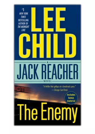 [PDF] Free Download The Enemy By Lee Child