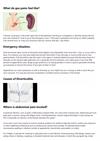 Diverticulitis: Signs, Causes, Medical Diagnosis, Treatment, Surgery
