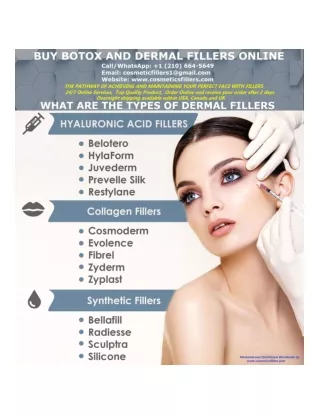 Buy Botox and Dermal Fillers Online at cosmeticsfillers.com