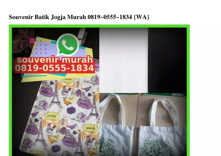 souvenir batik jogja murah 0819 0555 1834 wa