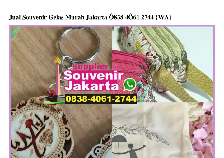 jual souvenir gelas murah jakarta 838 4 61 2744 wa