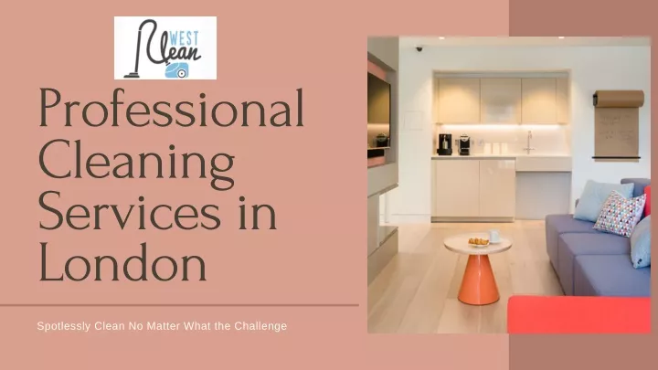 professional cleaning services in london