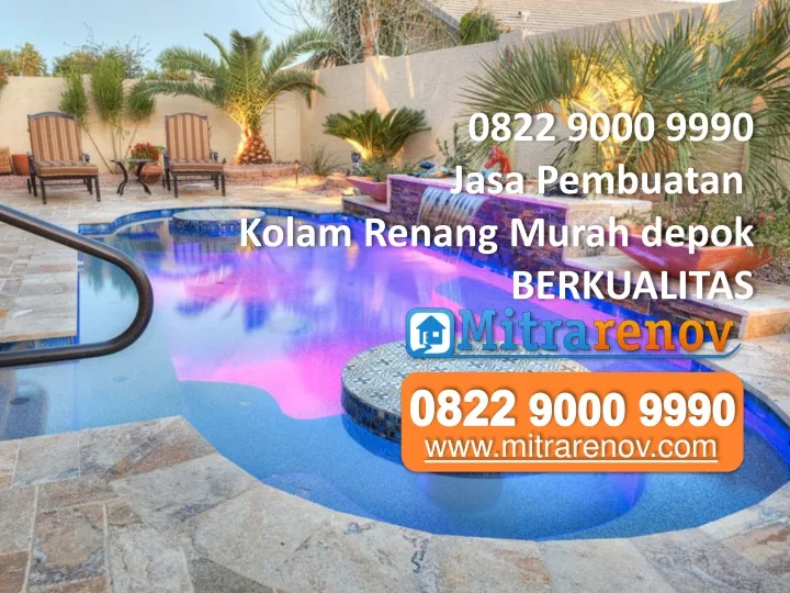 0822 9000 9990 jasa pembuatan kolam renang murah