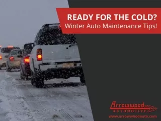 Winter Auto Maintenance Tips by a Honda Repair Shop in San Antonio, TX