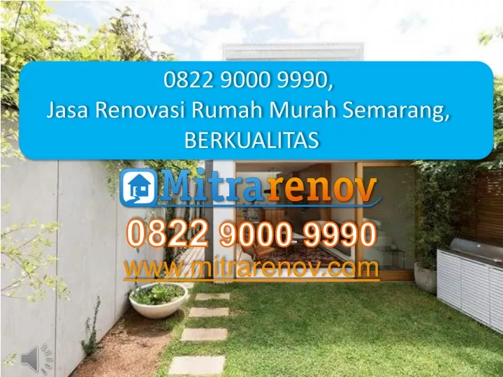 0822 9000 9990 jasa renovasi rumah murah semarang