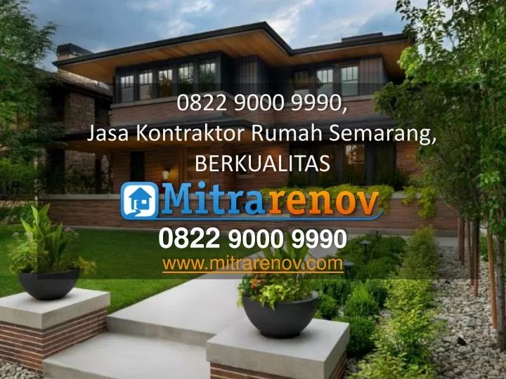 0822 9000 9990 jasa kontraktor rumah semarang