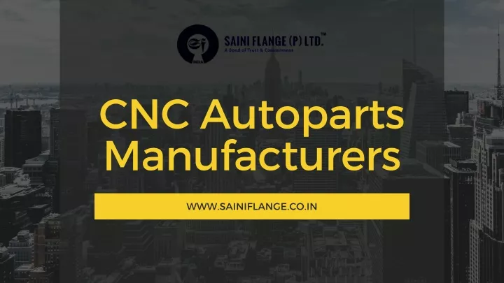 cnc autoparts manufacturers