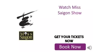 Discounted Miss Saigon Tickets