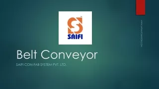 Belt Conveyor Manufacturer