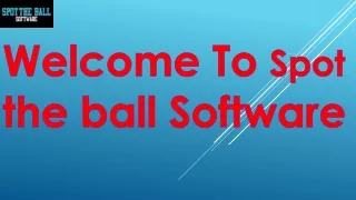 Online skill games - Skilled game developers-Spot the ball