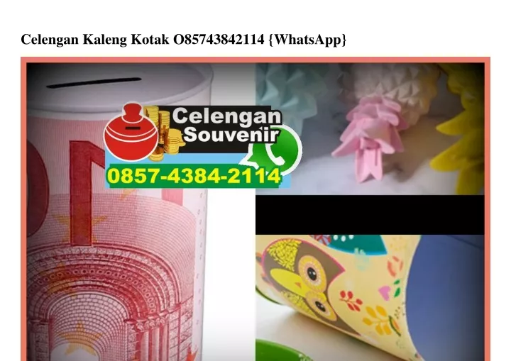 celengan kaleng kotak o85743842114 whatsapp