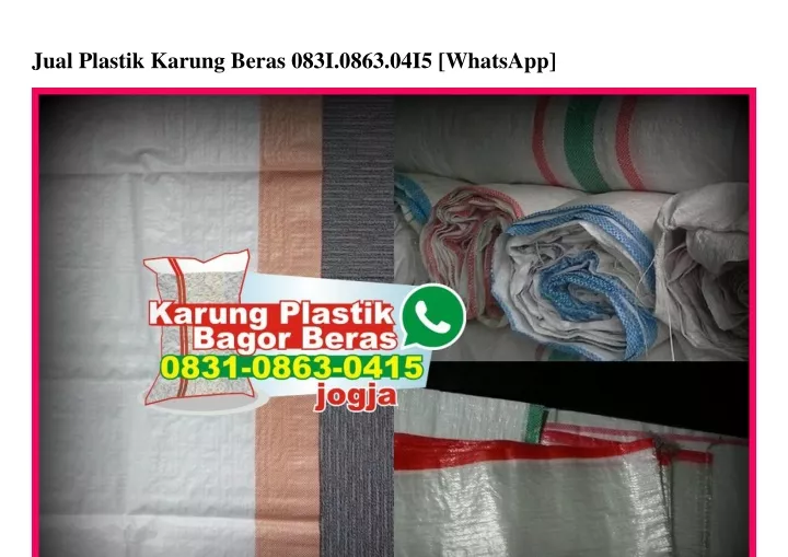 jual plastik karung beras 083i 0863 04i5 whatsapp