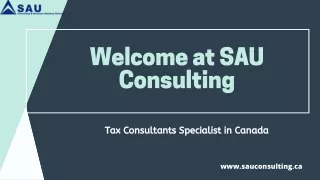 Get Professional Tax Consultants Specialist in Canada Spending Less
