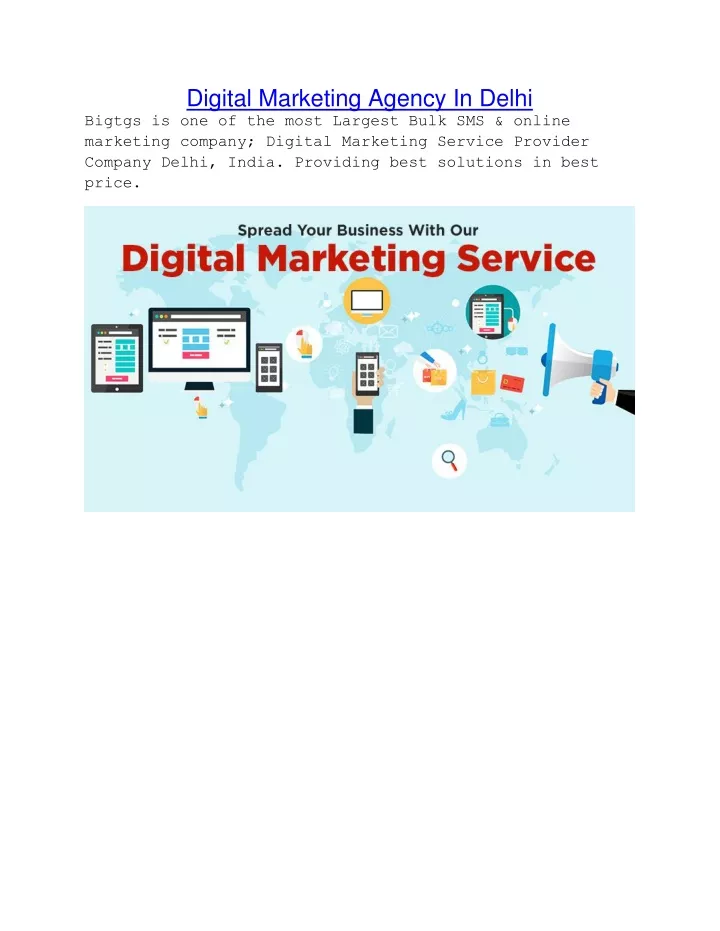 digital marketing agency in delhi bigtgs
