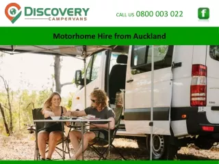 Motorhome Hire from Auckland
