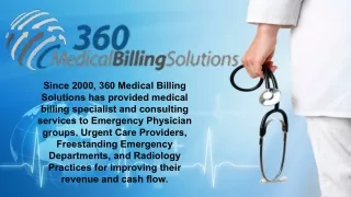 Urgent Care Billing Services in Colorado - 360 Medical Billing Solutions