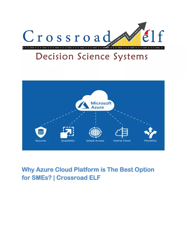 why azure cloud platform is the best option