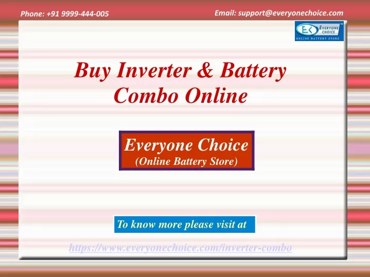 buy inverter battery combo online