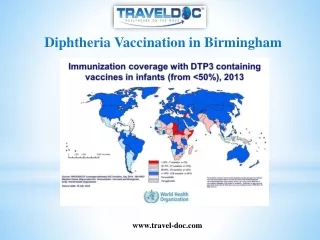 Diphtheria Vaccination in Birmingham