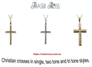 Australian Cross Pendants