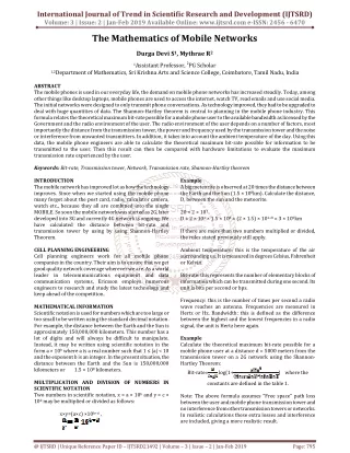 international journal of trend in scientific