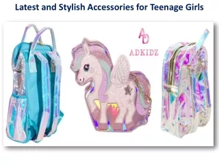 Latest and Stylish Accessories for Tageene Girls