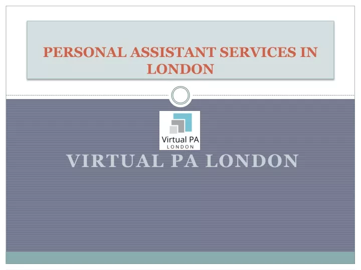 personal assistant services in london