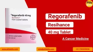 Resihance 40 mg Regorafenib Tablet on Discount