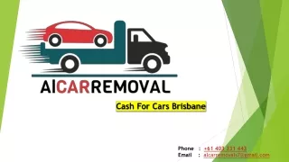 Cash For Cars Brisbane | Top Class Service Provider