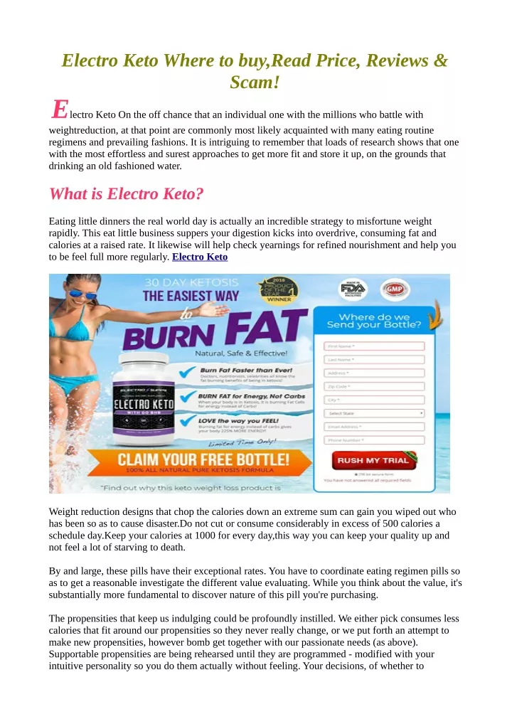 electro keto where to buy read price reviews scam
