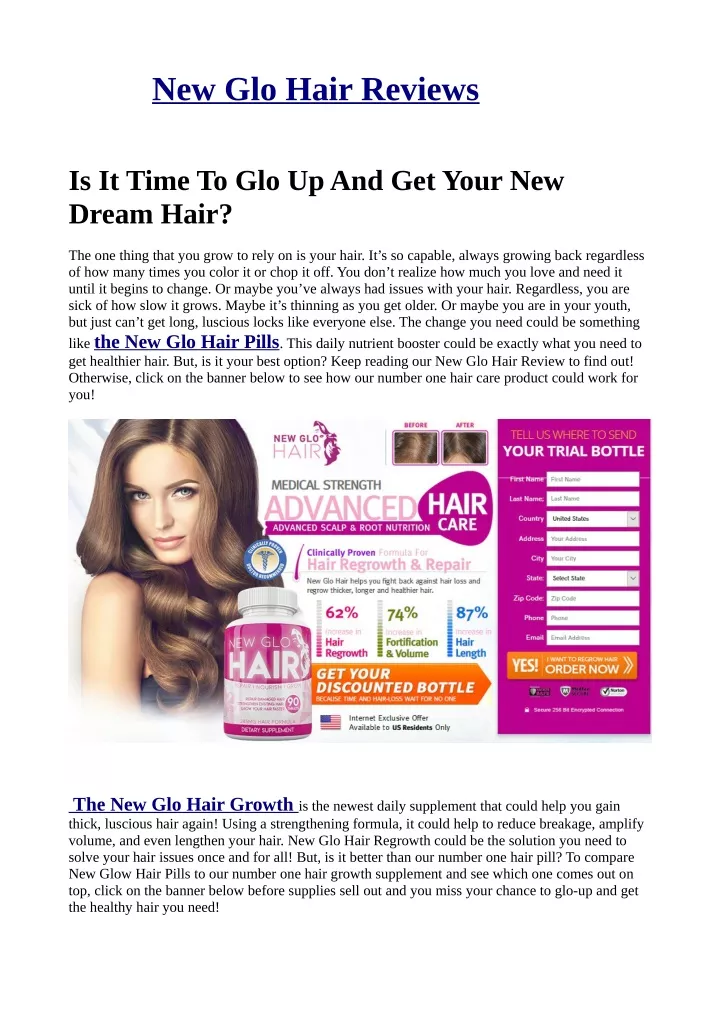 new glo hair reviews
