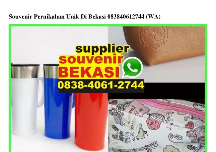 souvenir pernikahan unik di bekasi 083840612744 wa