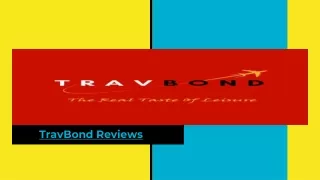 TravBond Reviews Provides Holiday Tour Packages