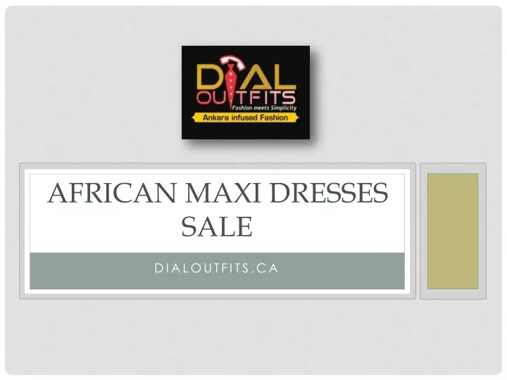 african maxi dresses sale