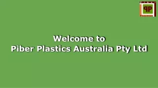 Piber plastics product