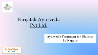 Ayurvedic Treatment for Diabetes in Nagpur at Parijatak Ayurveda