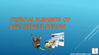 Critical Elements of Best Website Design